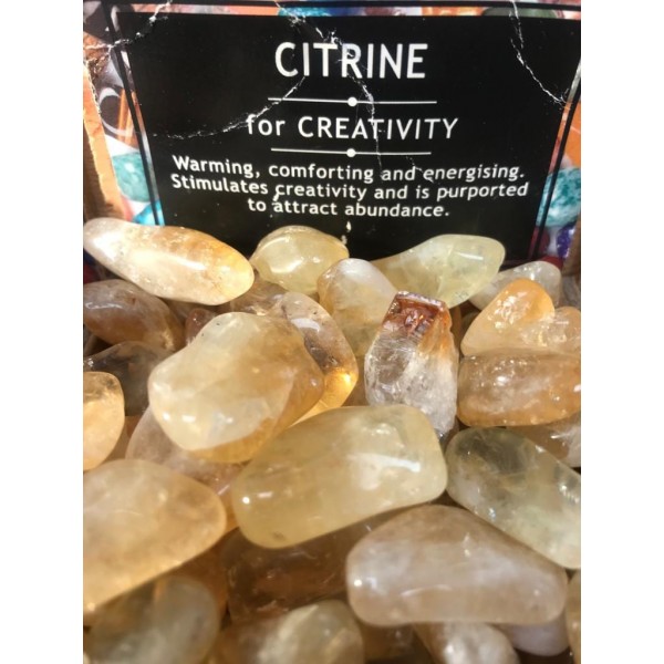 Citrine Crystal Tumblestone